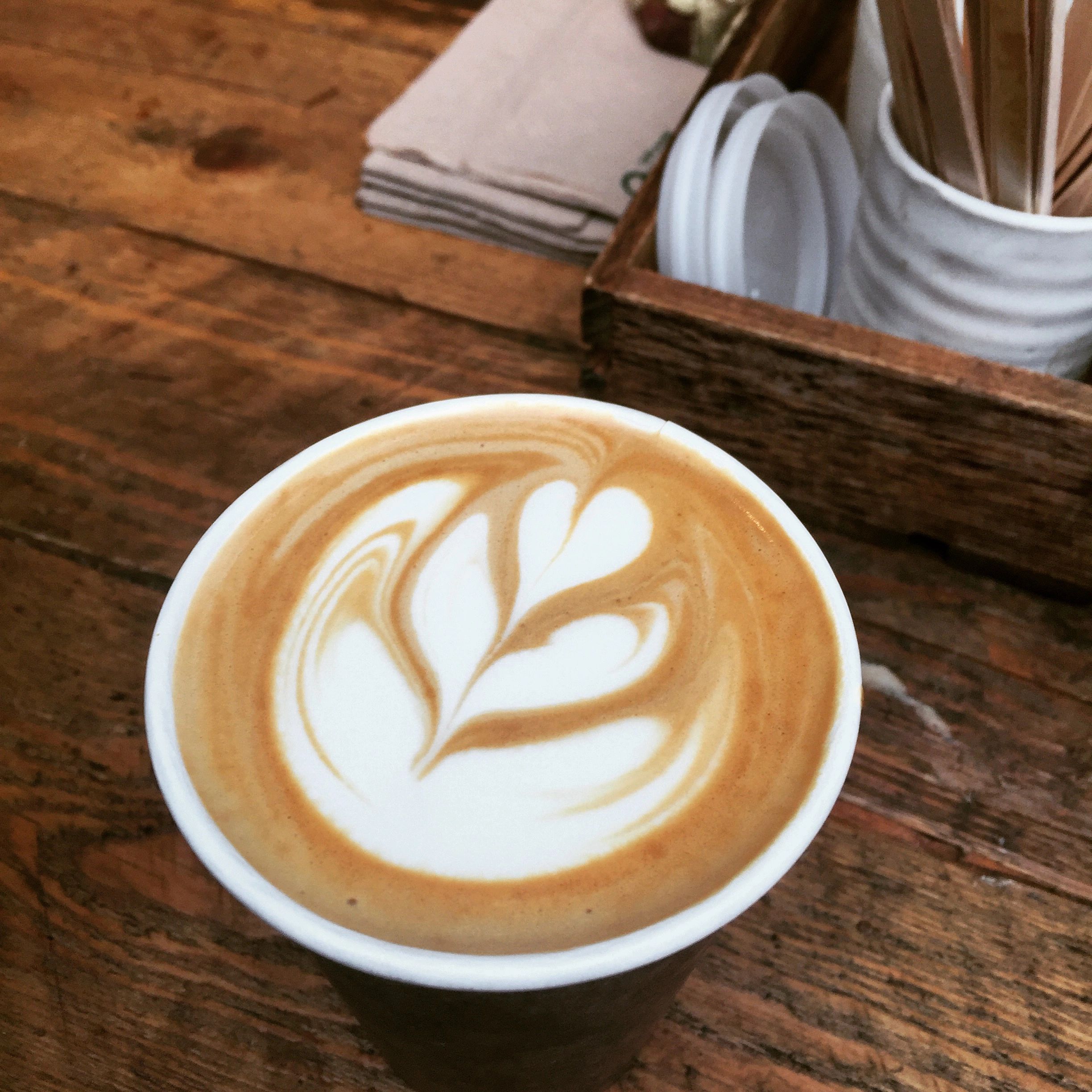 Tasse de café en gros plan